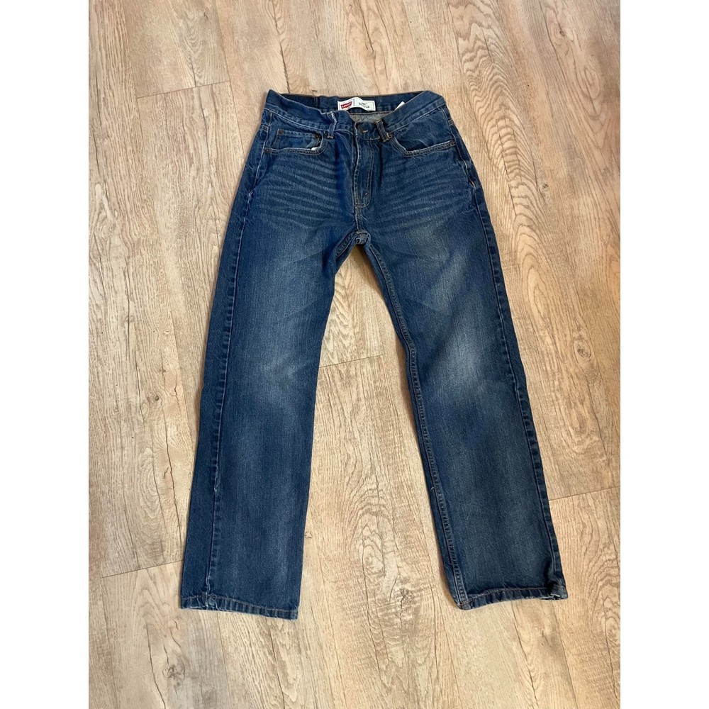 Boys Mens 505 Levi Jeans 18 Regular Waist 29 x 29 Length EUC